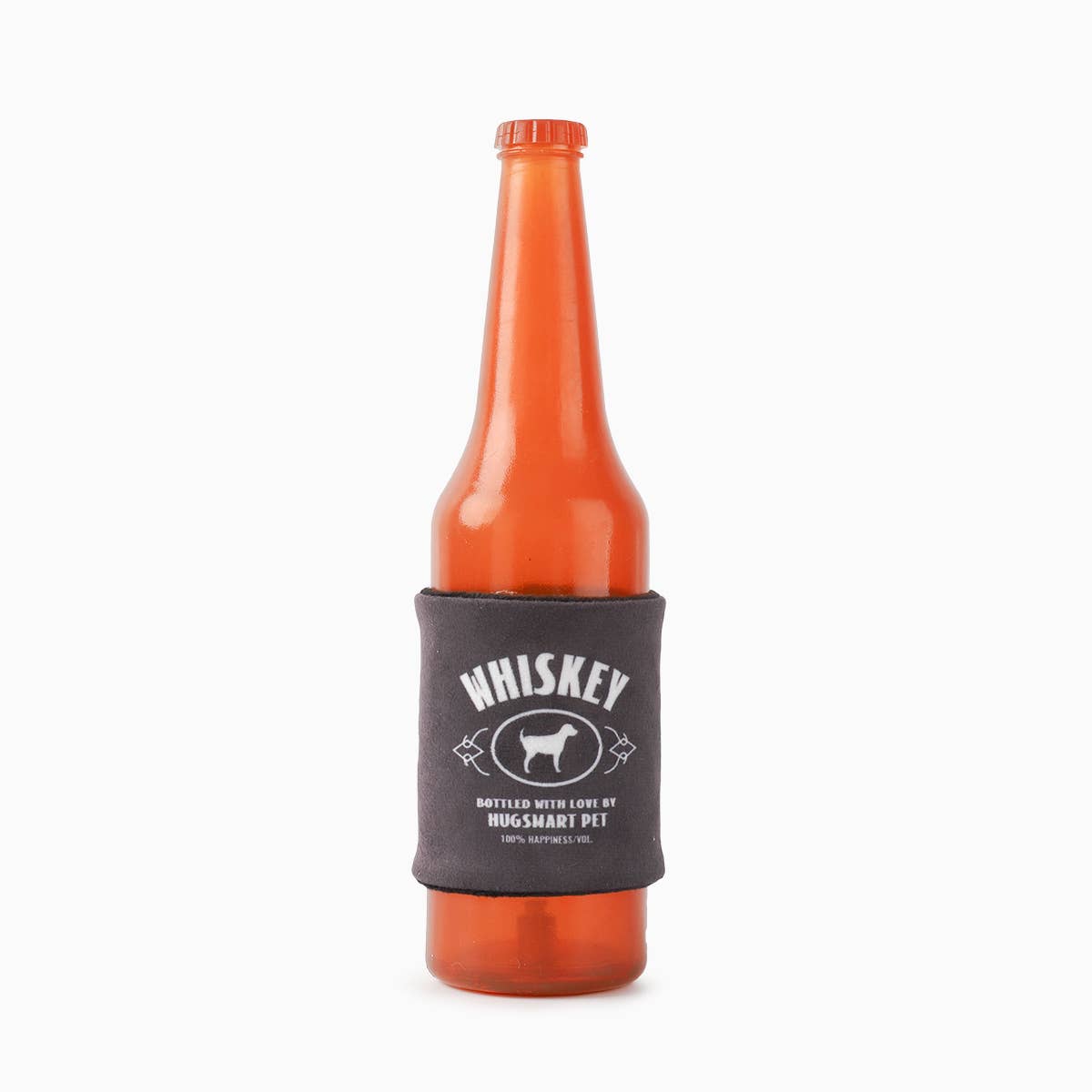 Hugsmart Products Inc - HugSmart Pet - Boozy Tailz | Whiskey - TPR Rubber Dog Toy