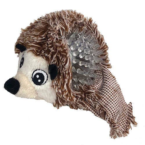 PETLOU, INC. - 4" EZ Squeaky Hedgehog Ball Dog Toy