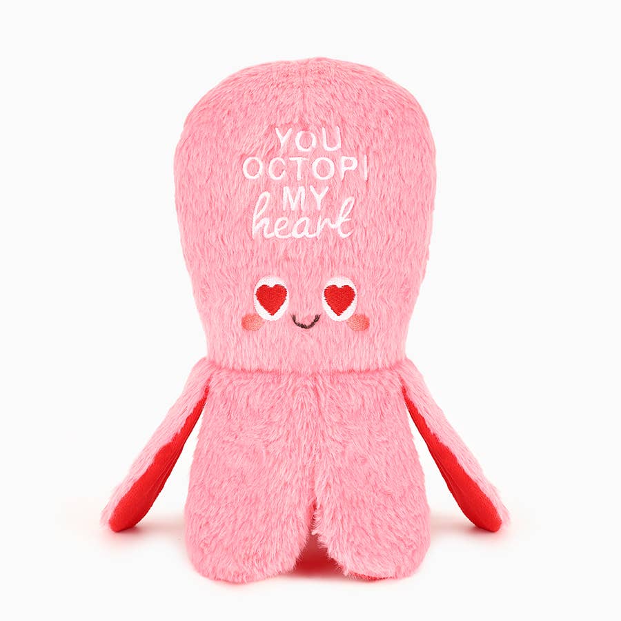 Hugsmart Products Inc - HugSmart Pet - Woof Love | You Octopi My Heart Plush Toy