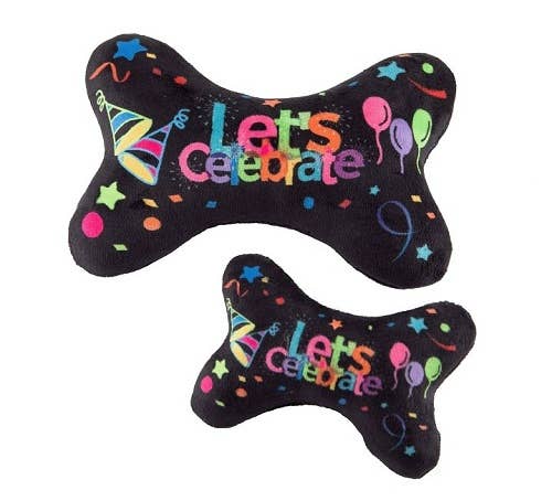Barker's Bowtique - HIP DOGGIE HD BONE TOY- PARTY - BIRTHDAY - L