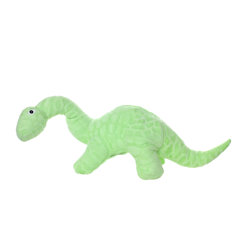 Tuffy Dog Toys - VIP Products - Mighty Dinosaur Brachiosaurus, Plush, Squeaky Dog Toy