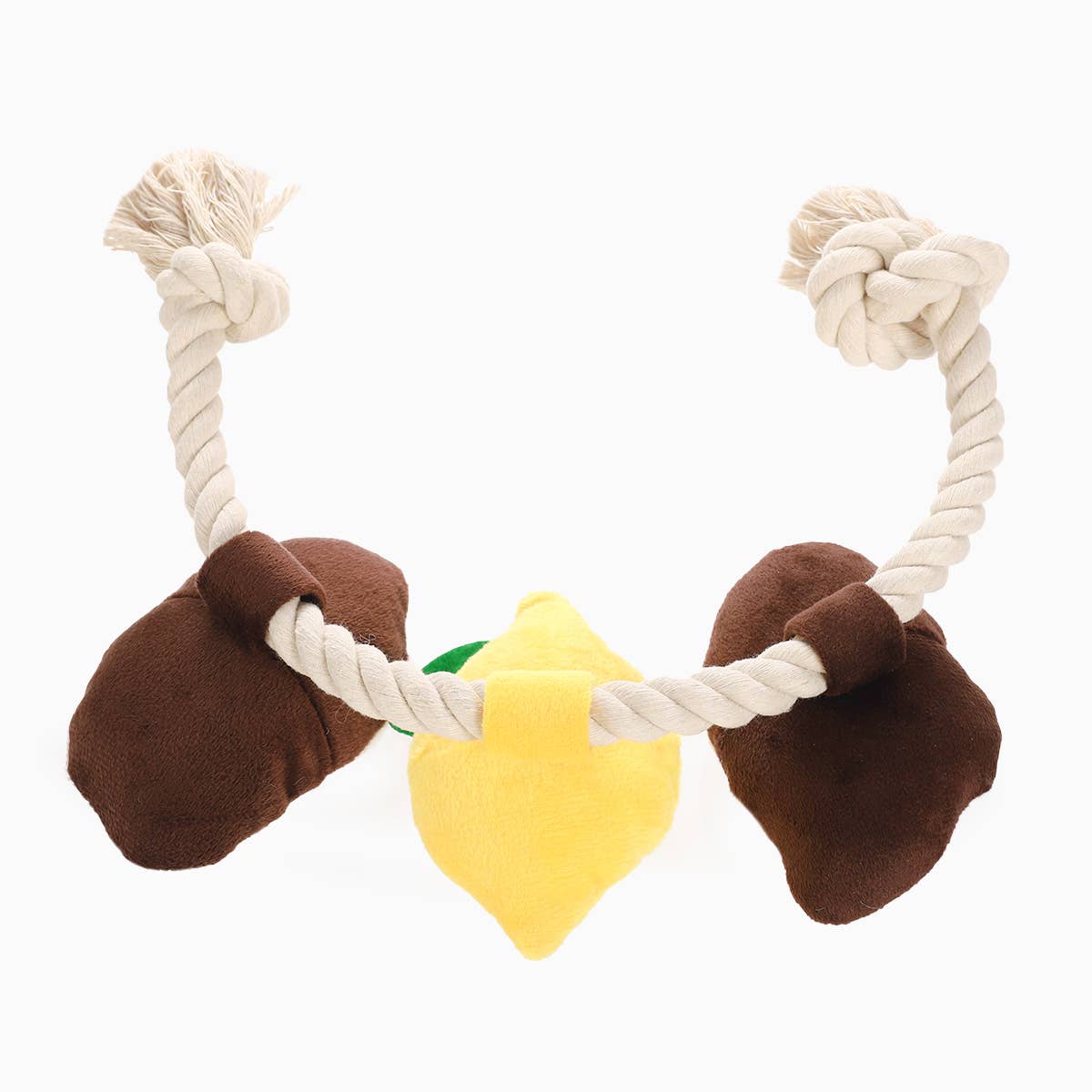 Hugsmart Products Inc - HugSmart Pet - Beach Daze | Seaside Oyster - Dog Rope Toy