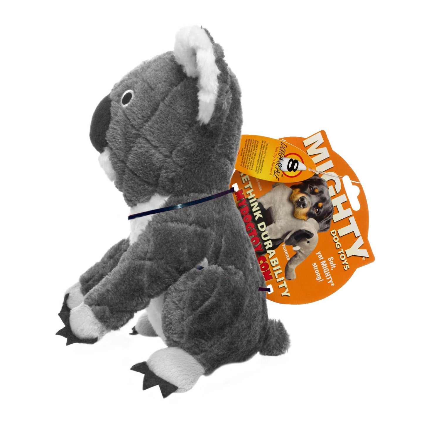 Tuffy Dog Toys - VIP Products - Mighty Safari Koala, Plush, Squeaky Dog Toy - Doot's Pet LLC Collars For A Cause
