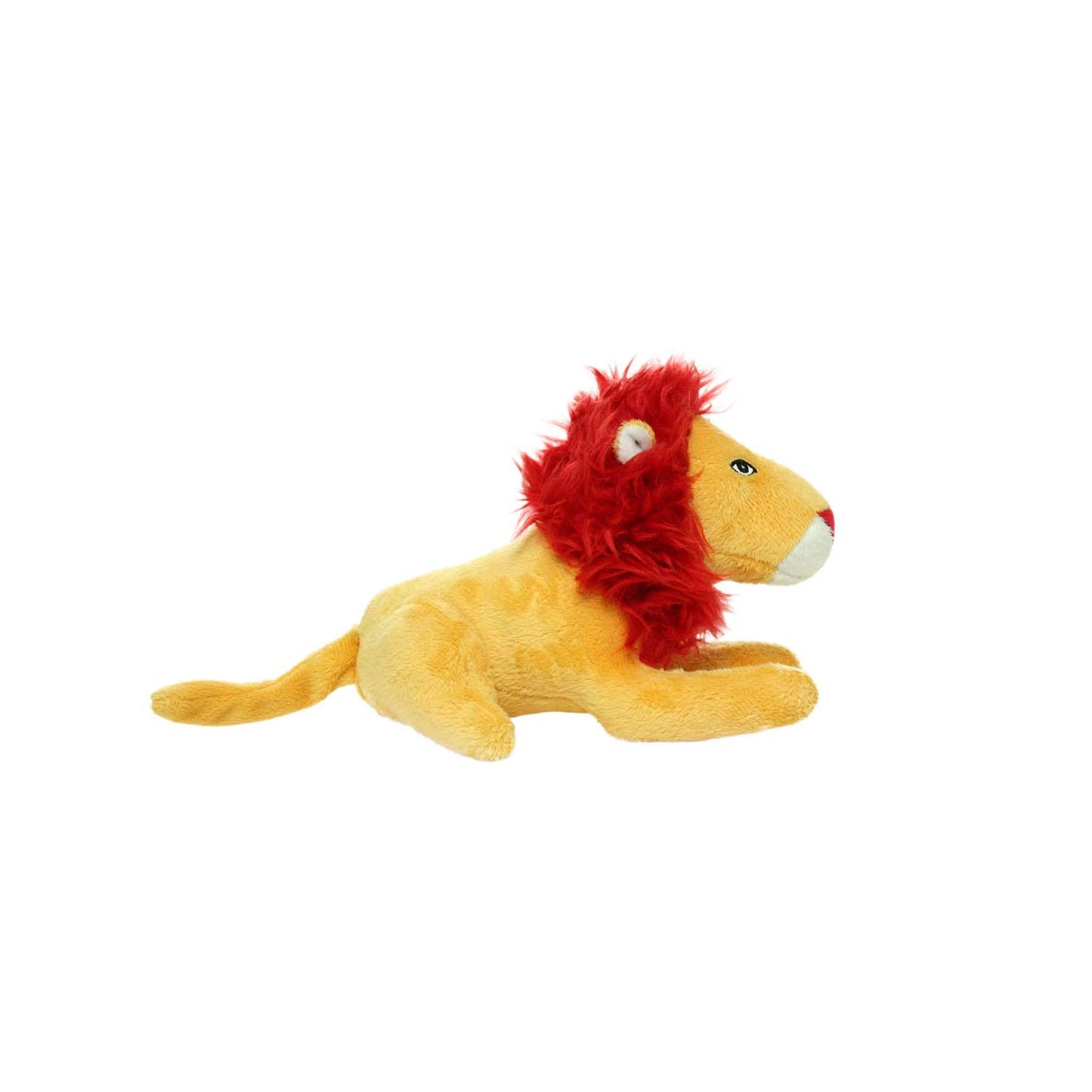 Tuffy Dog Toys - VIP Products - Mighty Jr Safari Lion, Plush, Squeaky Dog Toy - Doot's Pet LLC Collars For A Cause