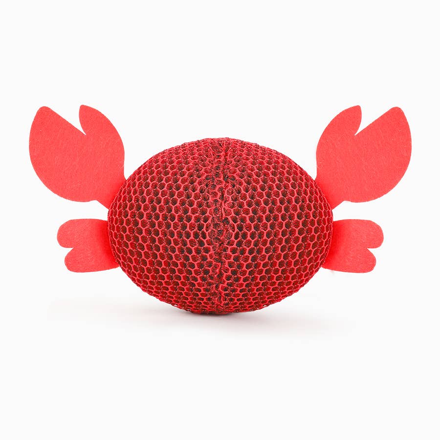 Hugsmart Products Inc - HugSmart Pet - Ocean Pals | Crab - Dog Ball Toy