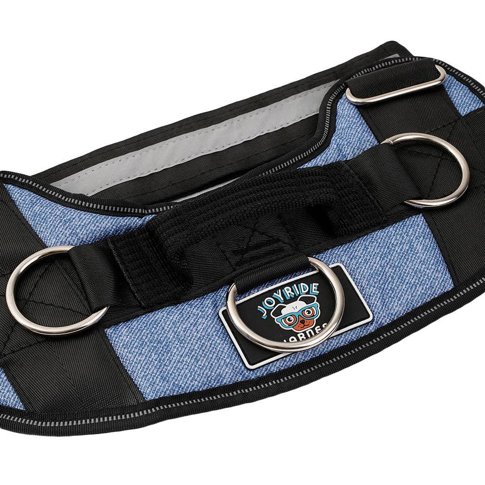 Joyride Harness - Denim Joyride Basic Essential Dog Harness 1.0 SM, LG, XL