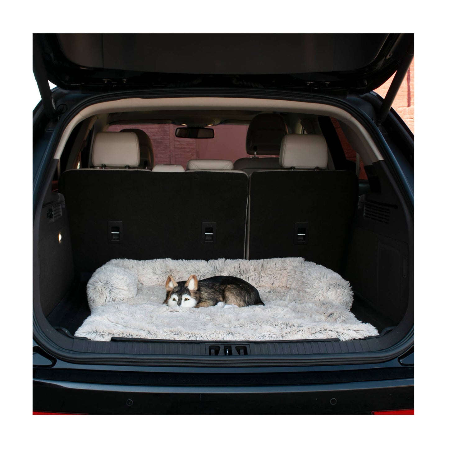 Tall Tails - Khaki Anywhere Cuddler Dog Bed