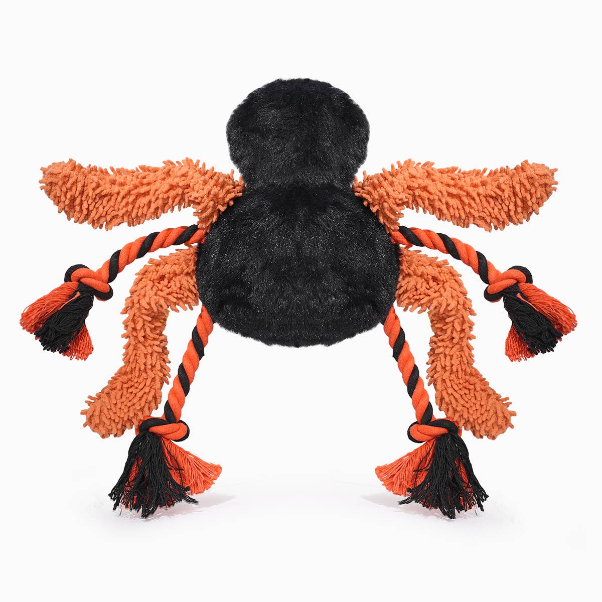 Hugsmart Products Inc - HugSmart Pet - Howloween Night | Rope Spider - Dog Rope Toy