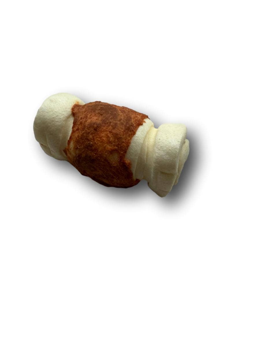 Healthy Dog Chews - Mini Cheek Rolls 3" Chicken Wrapped (BC03ROCH) - Single