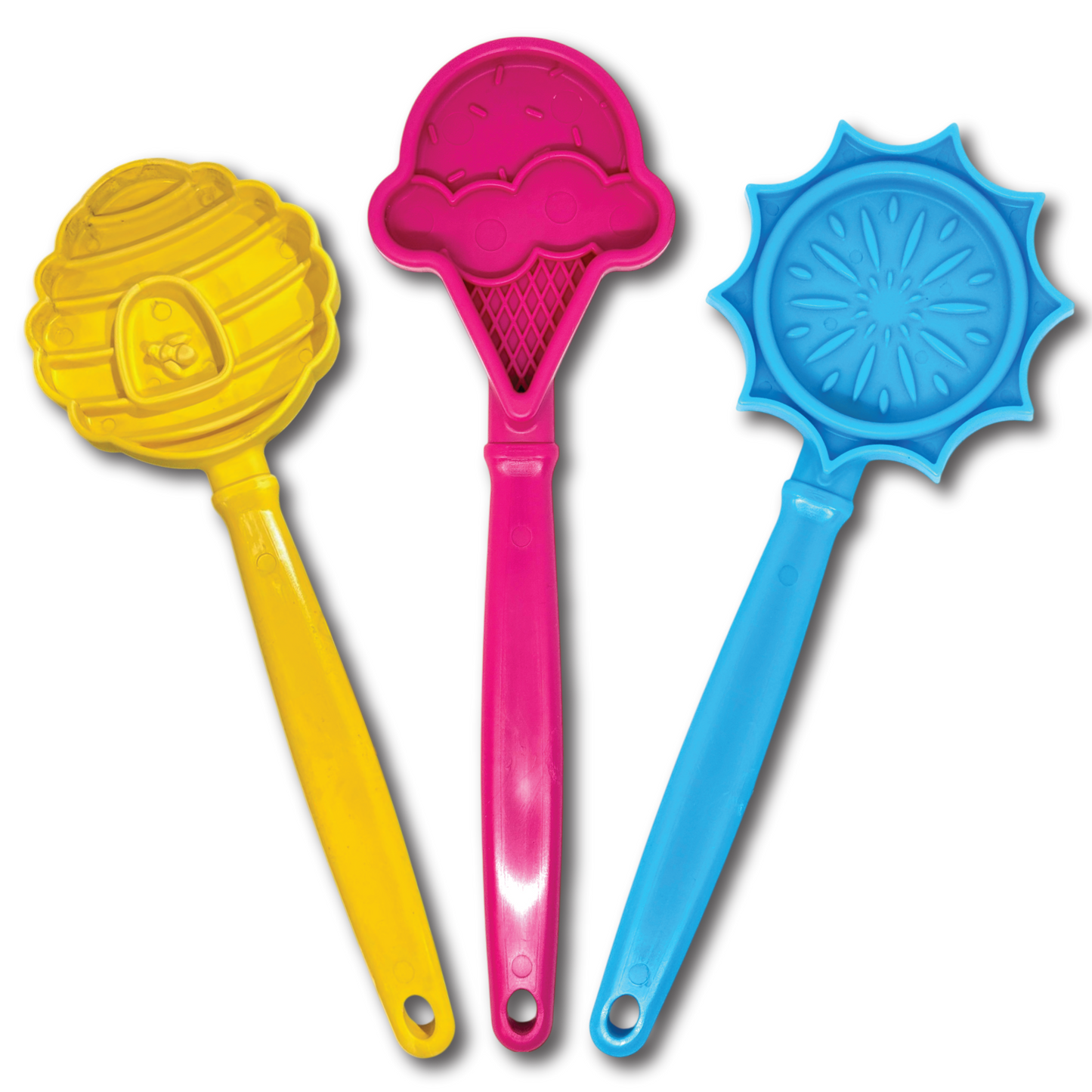 SodaPup Dog Toys - Lick Stick Hand-Held Interactive Enrichment Toys - Ice Cream Cone Lick Stick - Pink