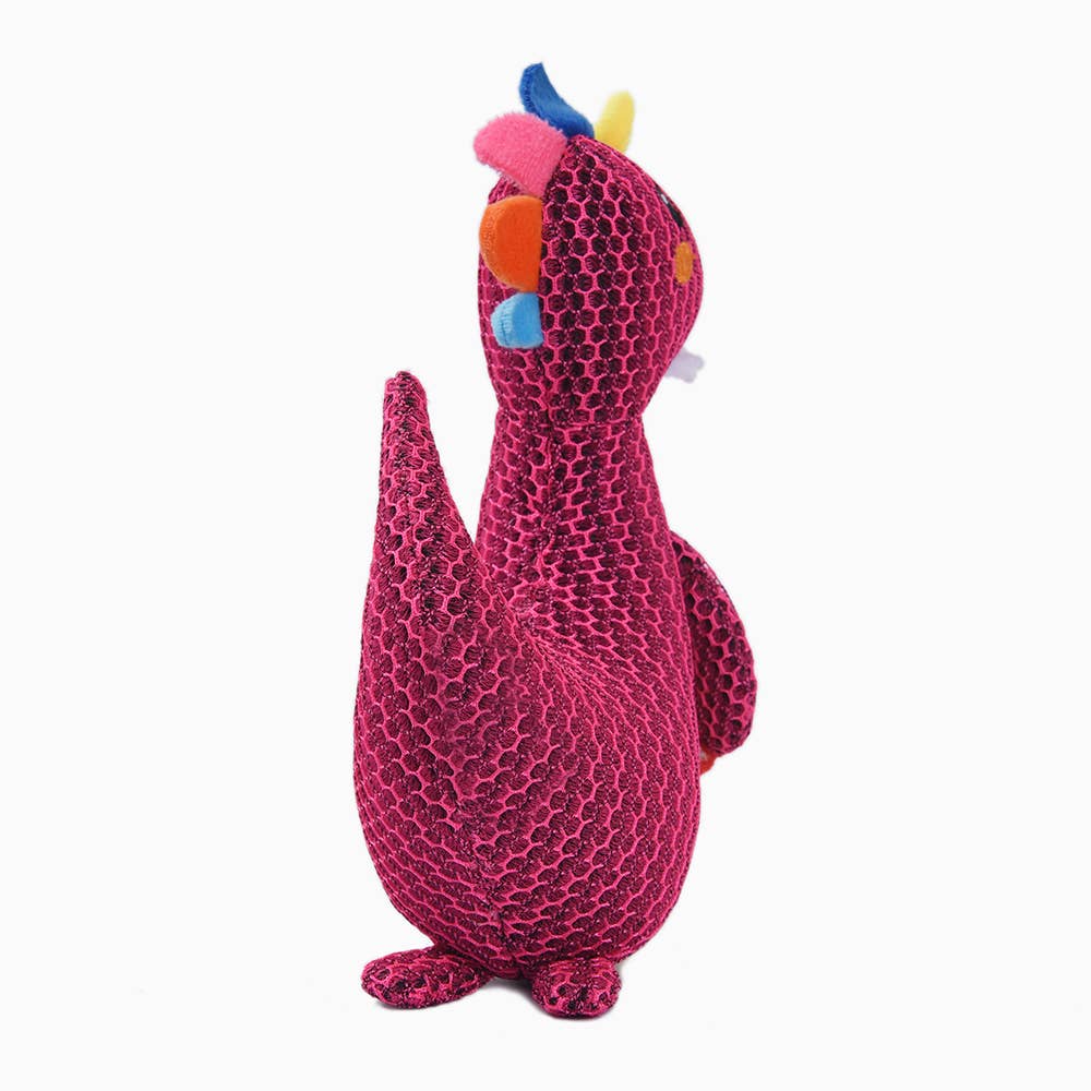 Hugsmart Products Inc - HugSmart Pet - Dinosaur Land | Rexy - Dog Plush Toy - Small