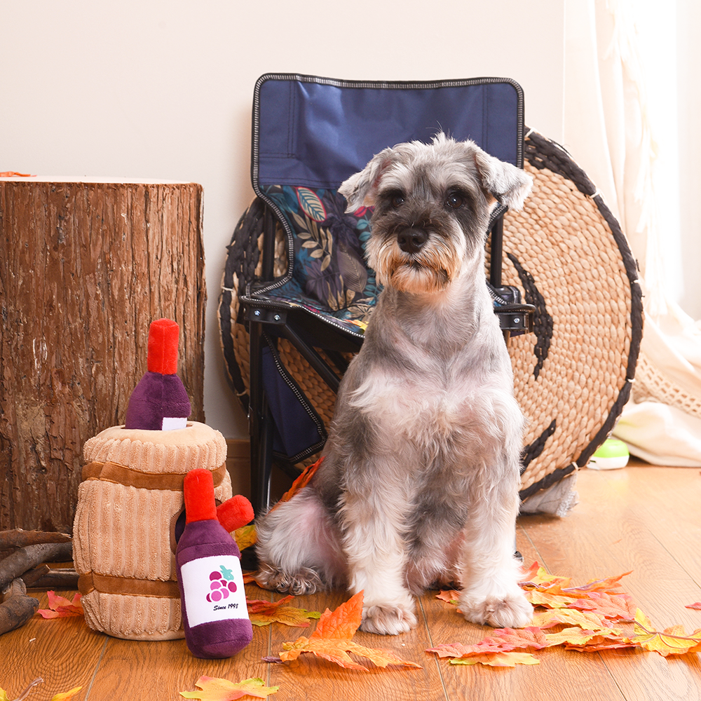 Hugsmart Products Inc - HugSmart Pet -Food Party | Wine Barrel - Interactive Toy