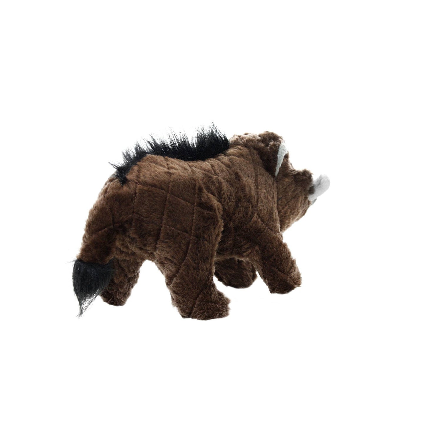 Tuffy Dog Toys - VIP Products - Mighty Safari Warthog - Brown, Plush, Squeaky Dog Toy - Doot's Pet LLC Collars For A Cause