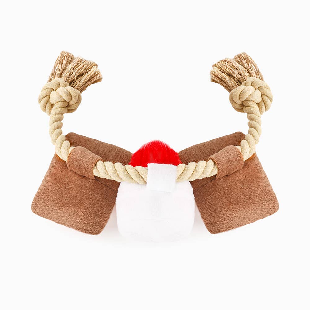 Hugsmart Products Inc - HugSmart Pet - Camping Pups | S'mores Tug - Rope Toy