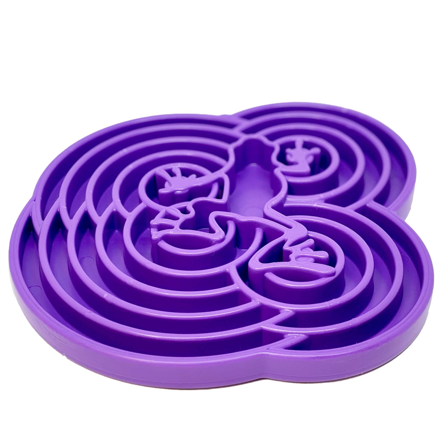 SodaPup - Water Frog Design eTray Enrichment Tray for Dogs - Purple - Purple