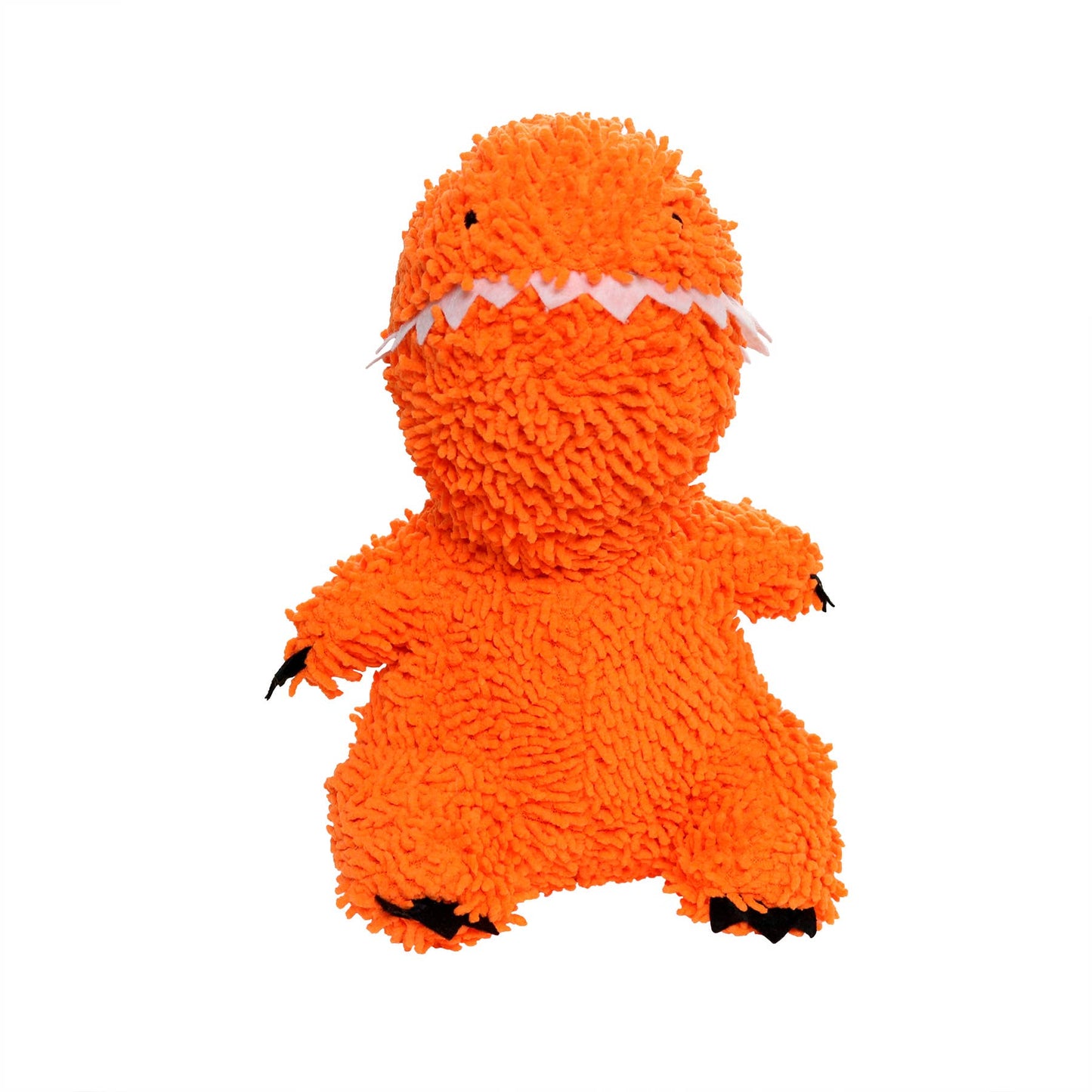 Tuffy Dog Toys - VIP Products - Mighty Microfiber Ball T-Rex, Durable, Squeaky Dog Toy