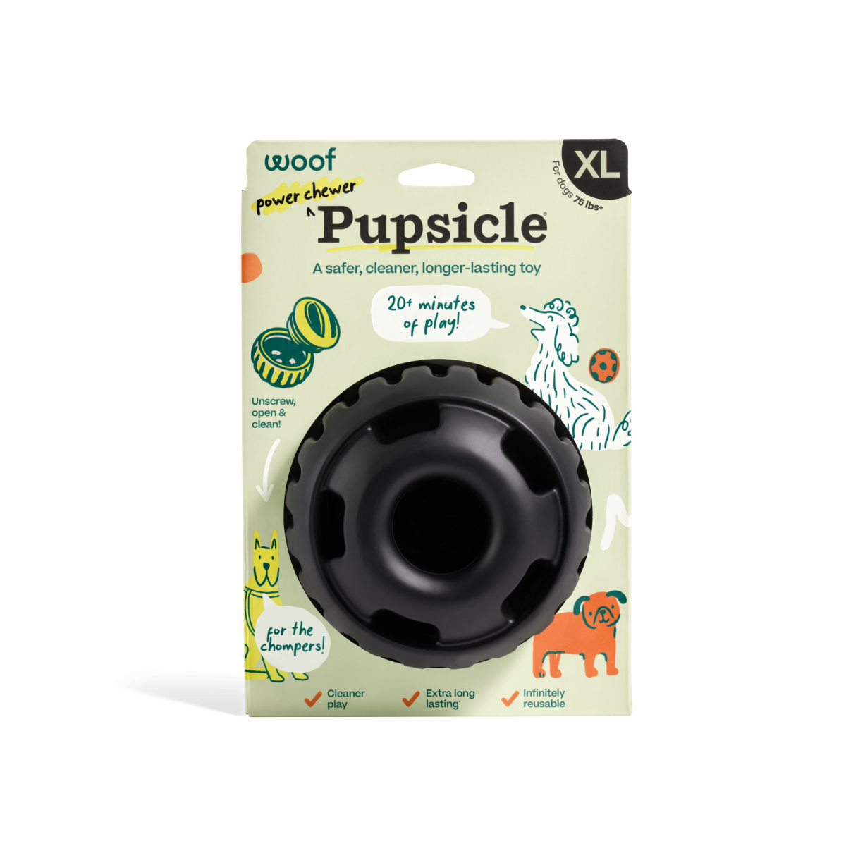 Woof - The 'Power Chewer' Pupsicle