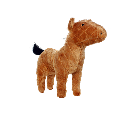 Tuffy Dog Toys - VIP Products - Mighty Farm Horse, Plush, Squeaky Dog Toy