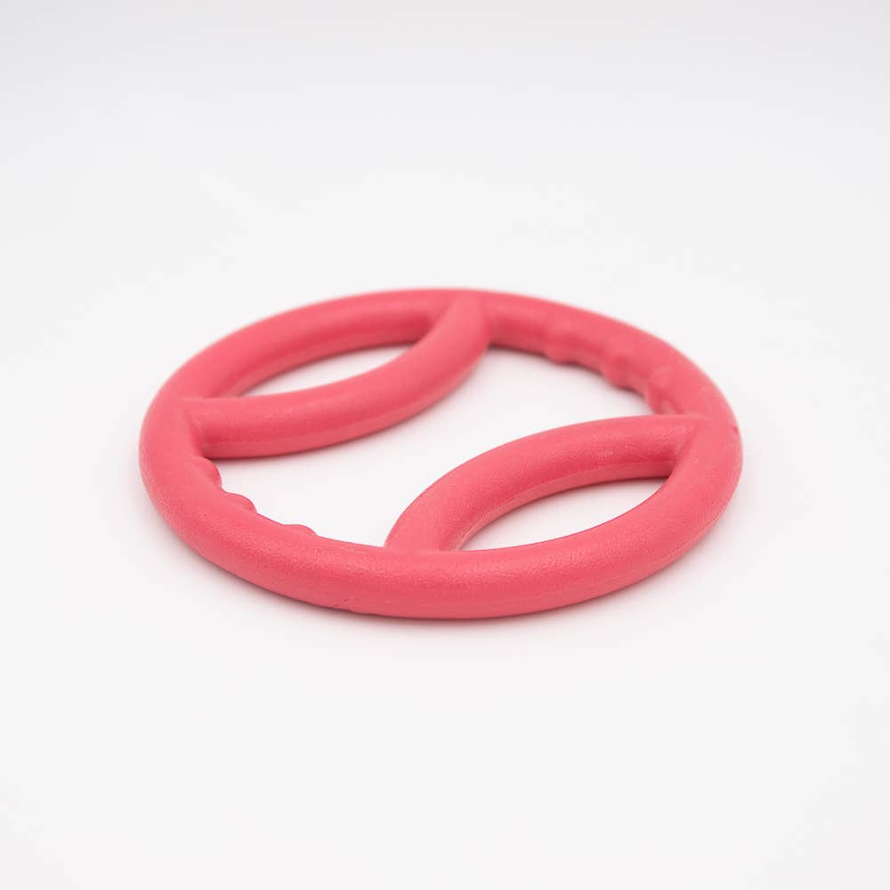 ZippyPaws - ZippyTuff Squeaky Ring - Pink - Dog Toy
