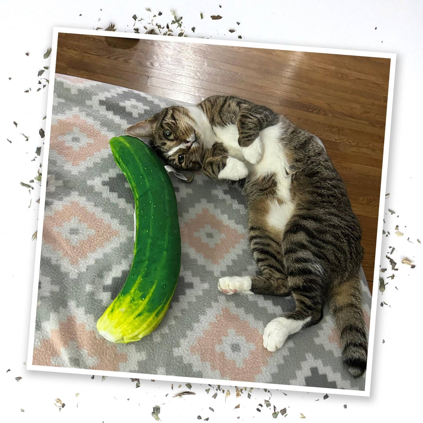 Meowijuana Get Kickin Spicy Pickle Kicker Cat Toy