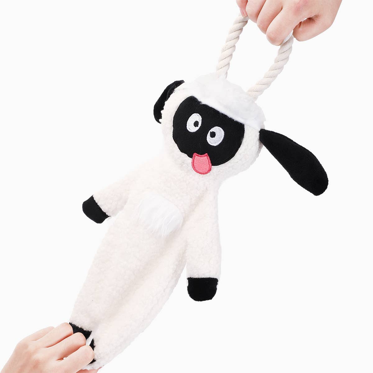 Hugsmart Products Inc - HugSmart Pet - Jumbo Animal | Sheep - Dog Rope Toy