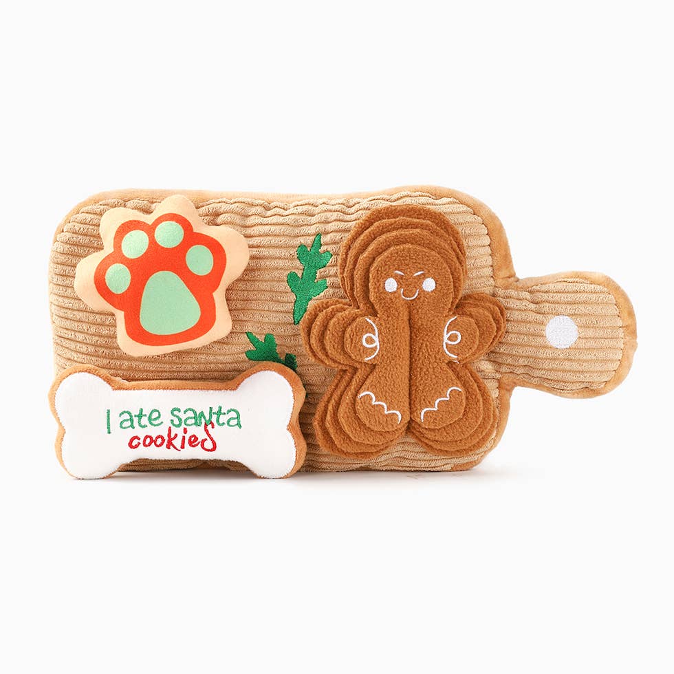 Hugsmart Products Inc - HugSmart Pet - Happy Woofmas | Cookie Board - Plush Toy