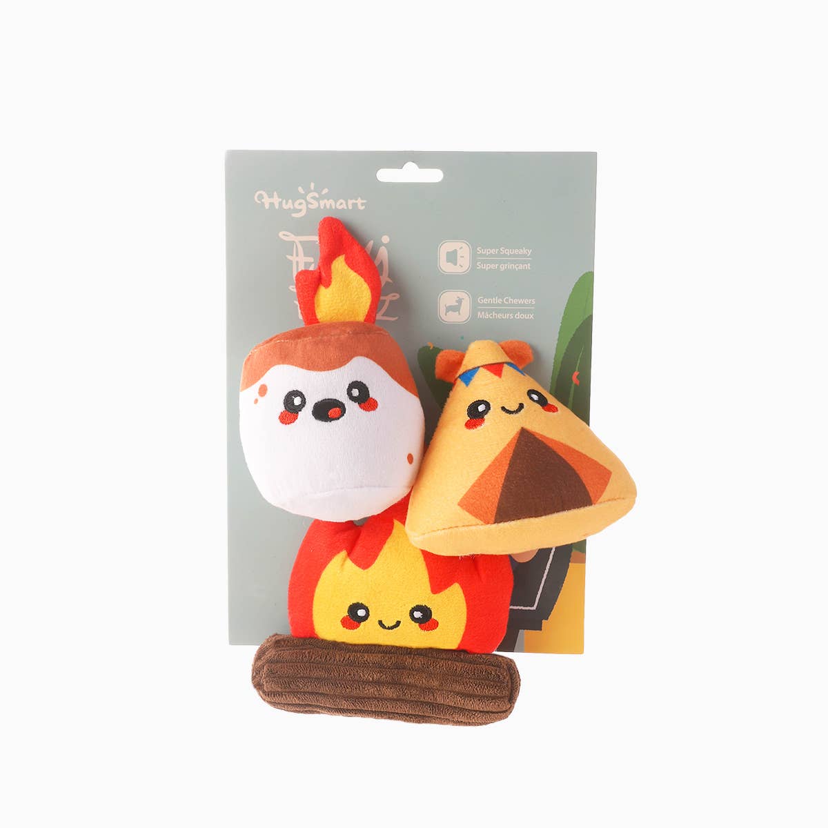 Hugsmart Products Inc - HugSmart Pet - Camping Pups | Camp Hound - Dog Plush Toy