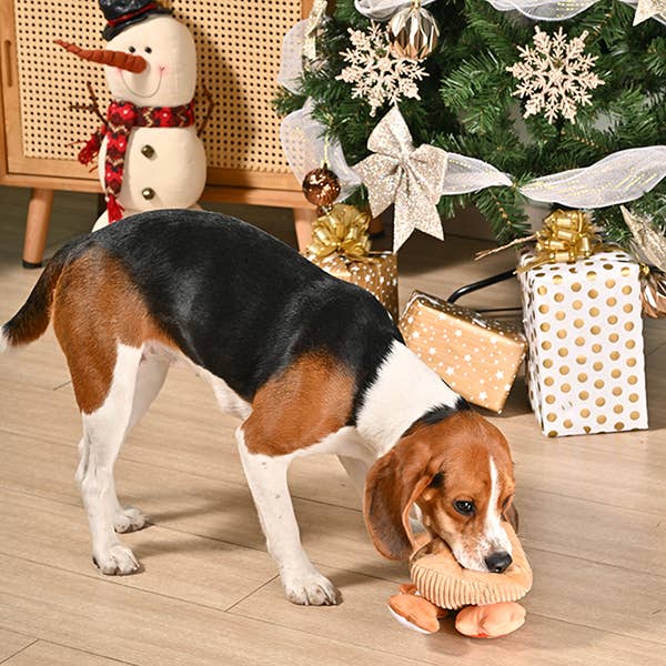 Hugsmart Products Inc - HugSmart Pet - Happy Woofmas | Cookie Board - Plush Toy