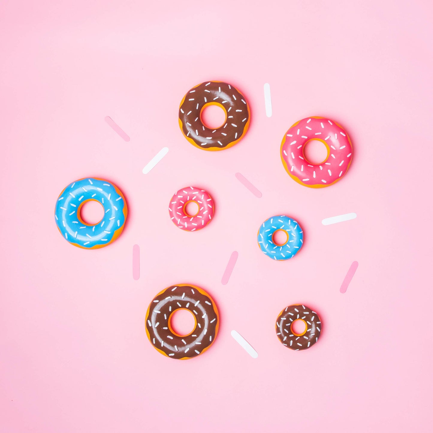 ZippyPaws ZippyTuff Donutz Strawberry