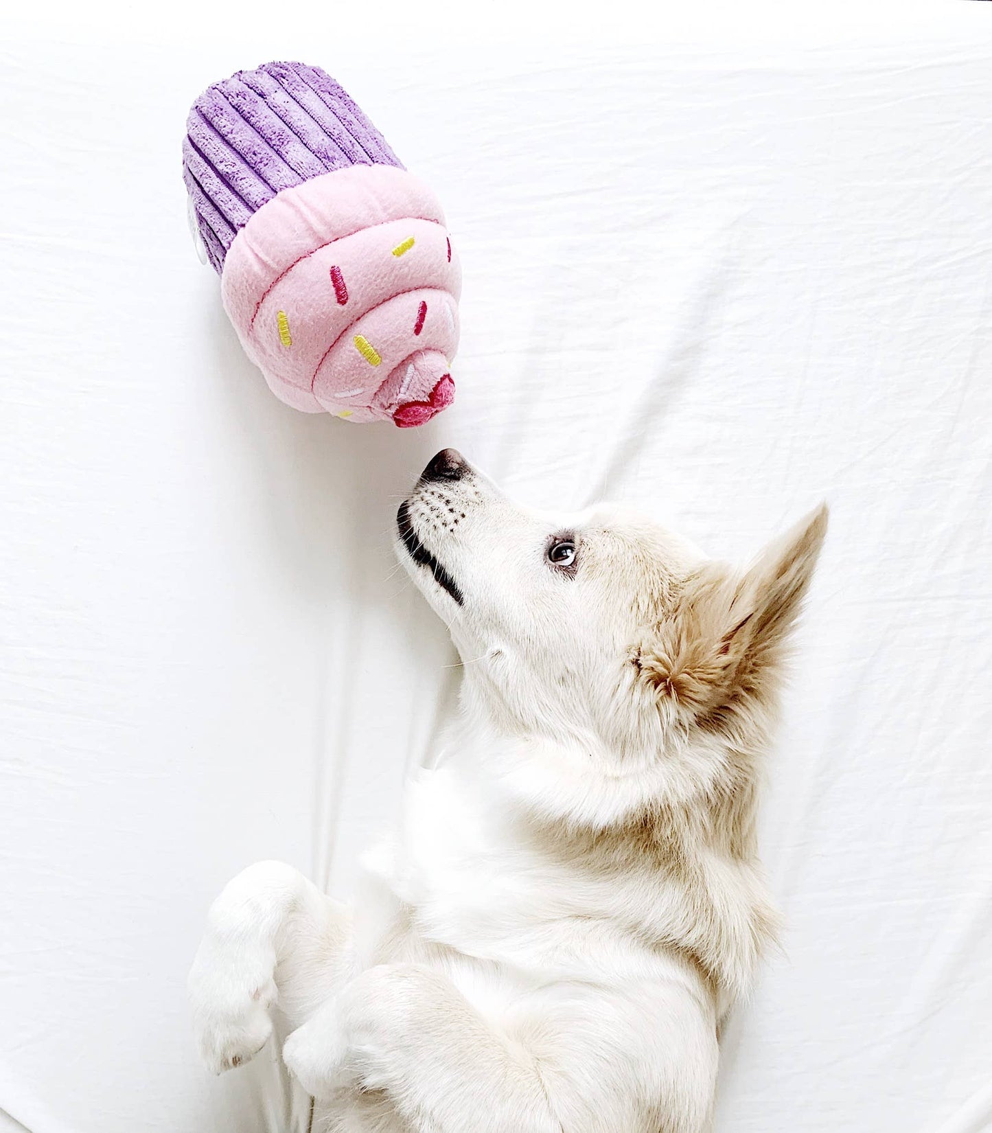 ZippyPaws - Cupcake - Pink - Dog Toy