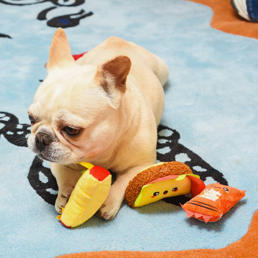 Hugsmart Products Inc - HugSmart Pet - Fiesta Chewsday | Taco Pupper - Plush Toy