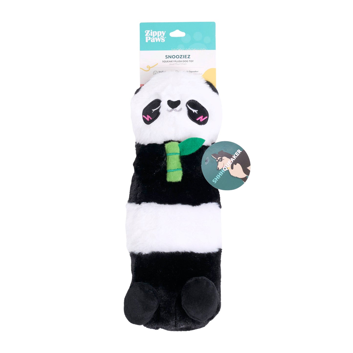 ZippyPaws - Snooziez with Shhhqueaker - Panda