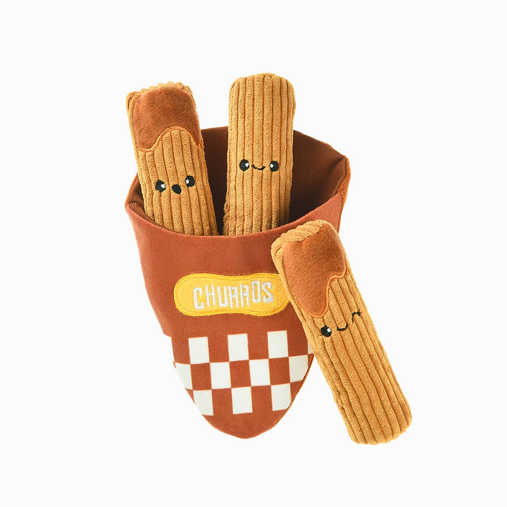 Hugsmart Products Inc - HugSmart Pet - Food Party | Churros - Interactive Toy