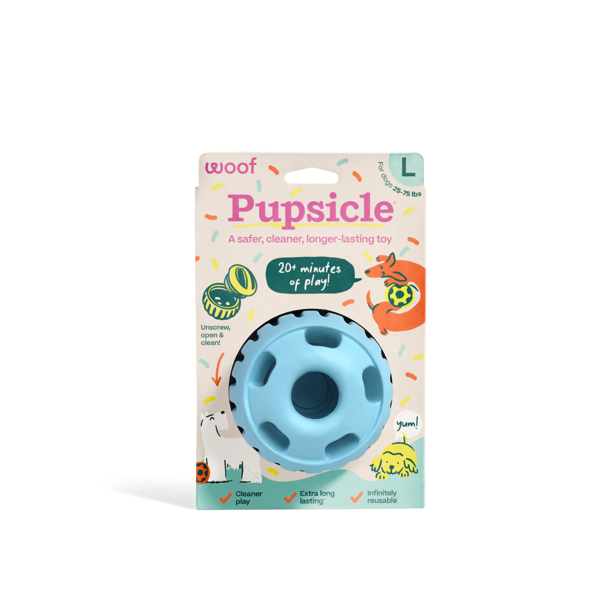 Woof - Party Pupsicle - Pink