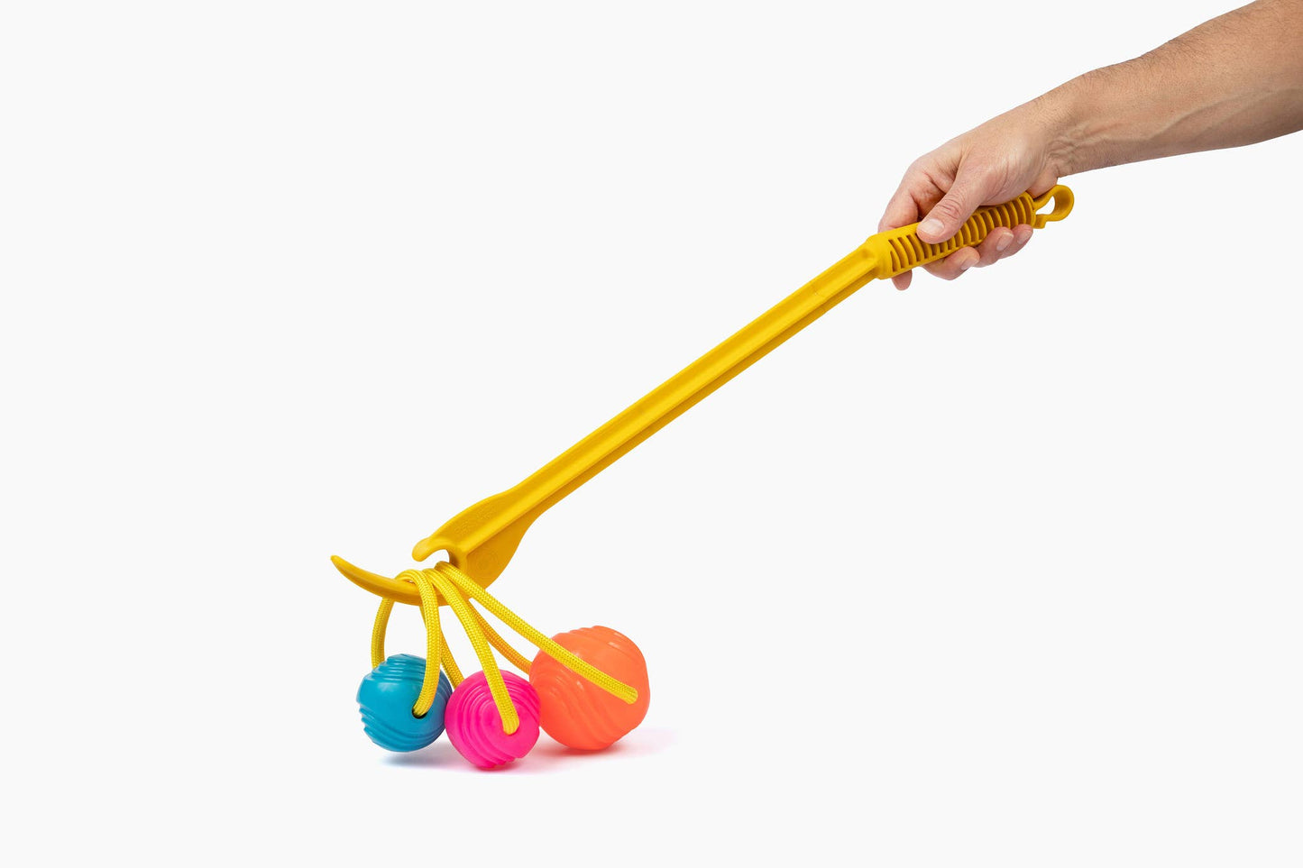 Project Hive Pet Company - Hive Zoomer Dog Toy Launcher & Looped Ball Combo Pack