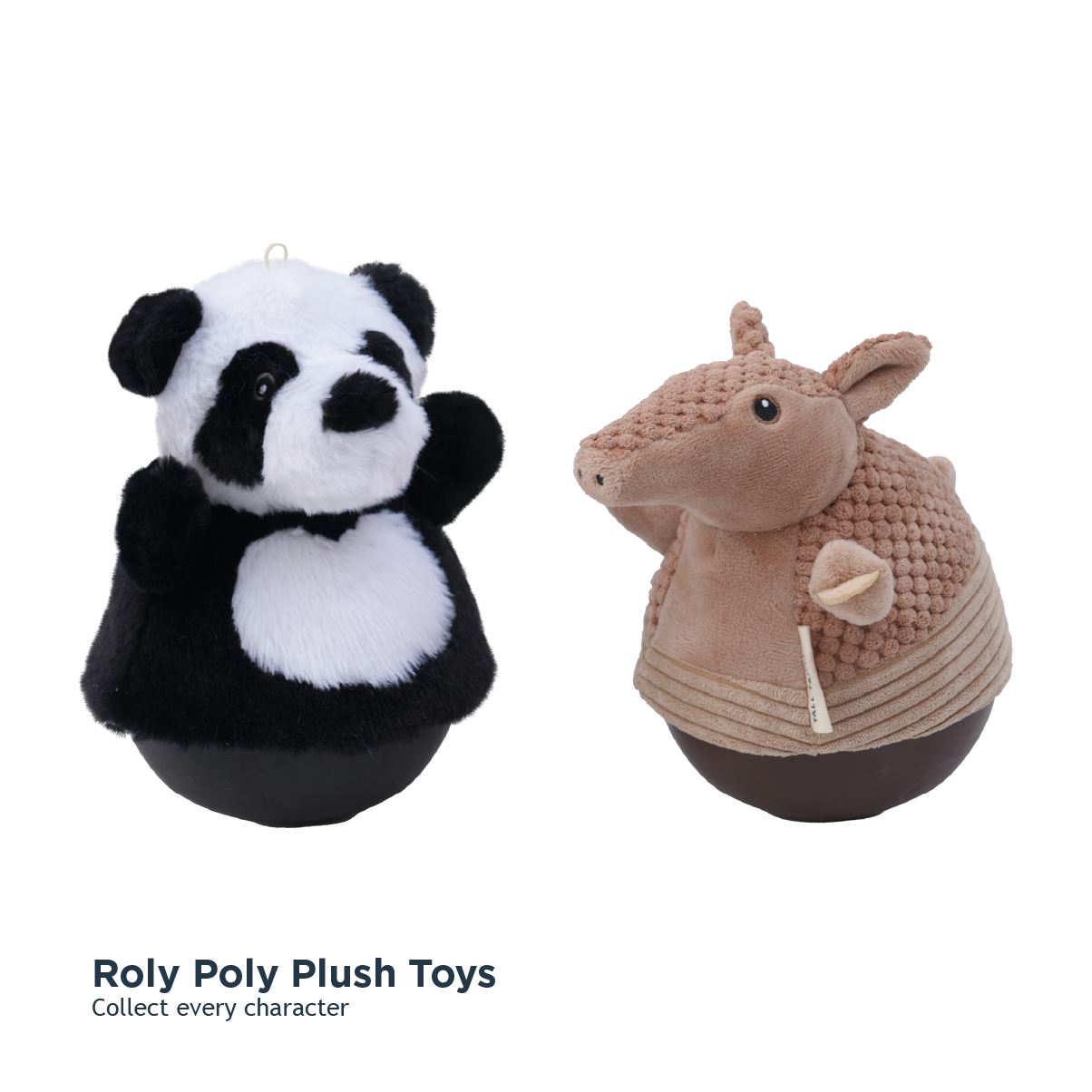 Tall Tails - Panda Roly Poly Dog Toy