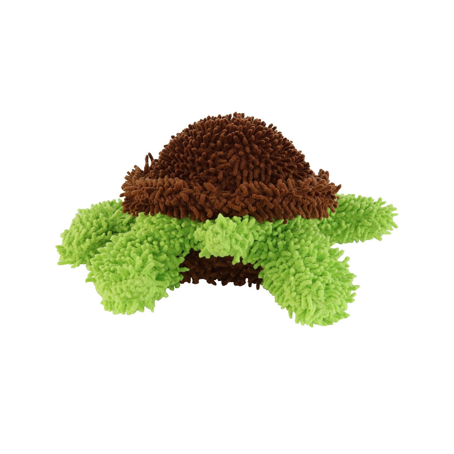 Tuffy Dog Toys - VIP Products - Mighty Microfiber Ball Med Turtle Green, Squeaky Dog Toy