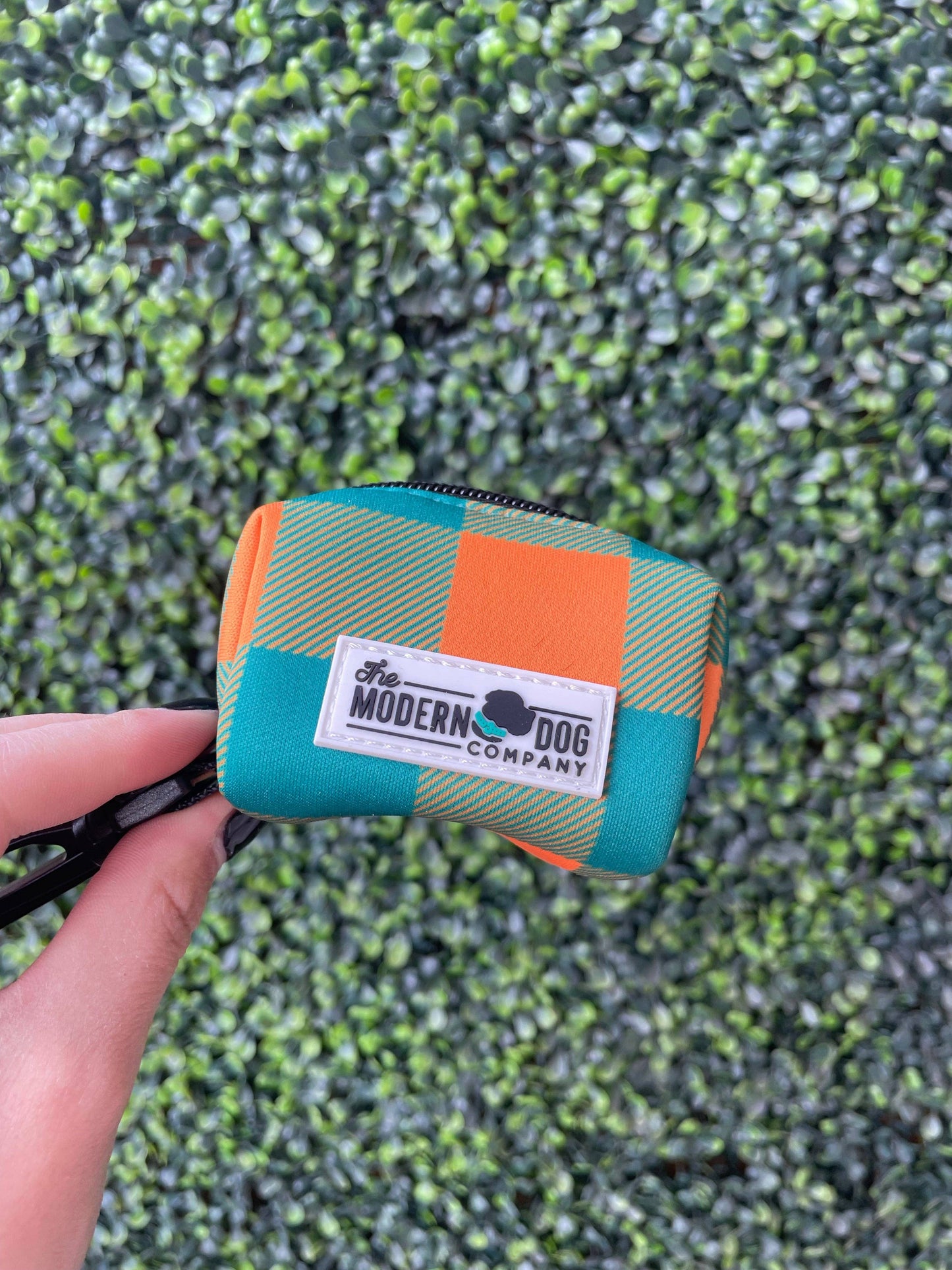 The Modern Dog Company - Plaid Camping Poop Bag Holder - Doot's Pet LLC Collars For A Cause