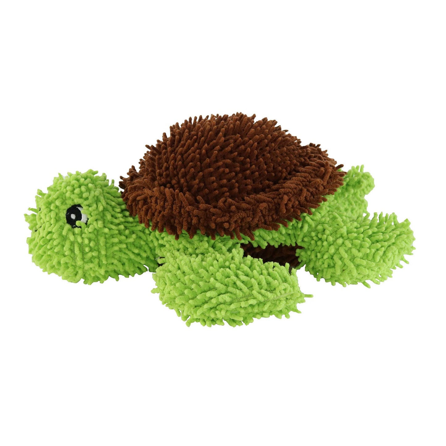 Tuffy Dog Toys - VIP Products - Mighty Microfiber Ball Med Turtle Green, Squeaky Dog Toy