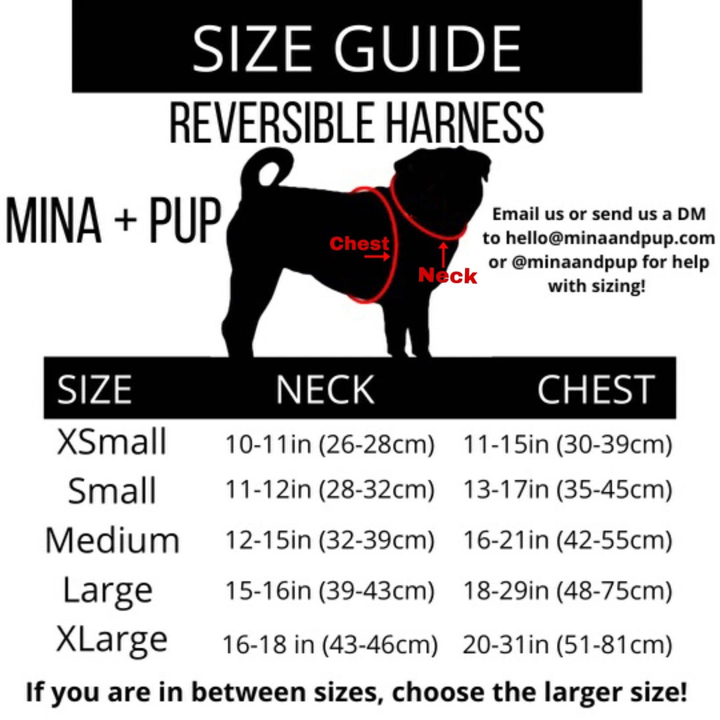 Mina + Pup - Drive-In Diner Reversible Harness