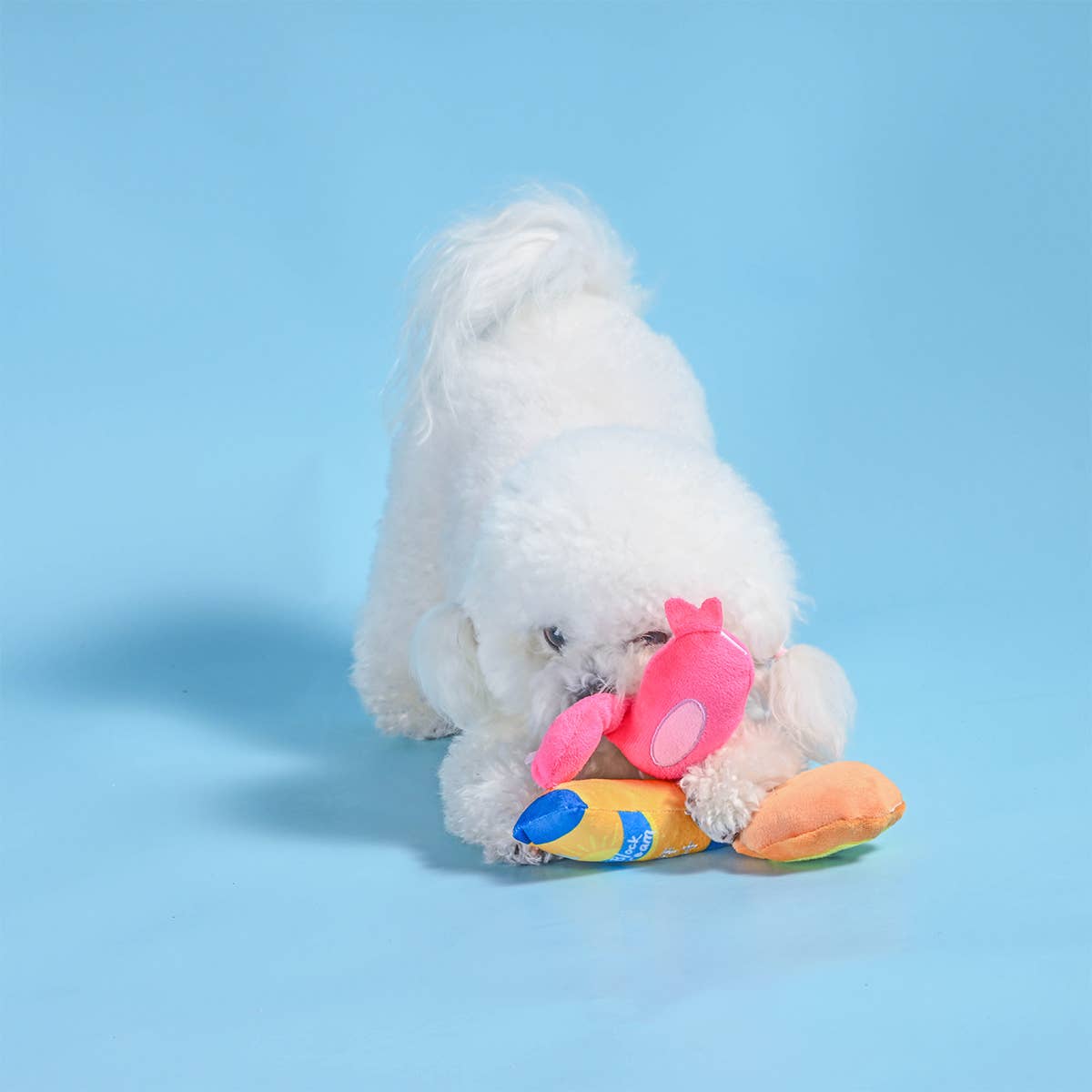 Hugsmart Products Inc - HugSmart Pet - Beach Daze | Barkin' Beach- Dog Plush Toy