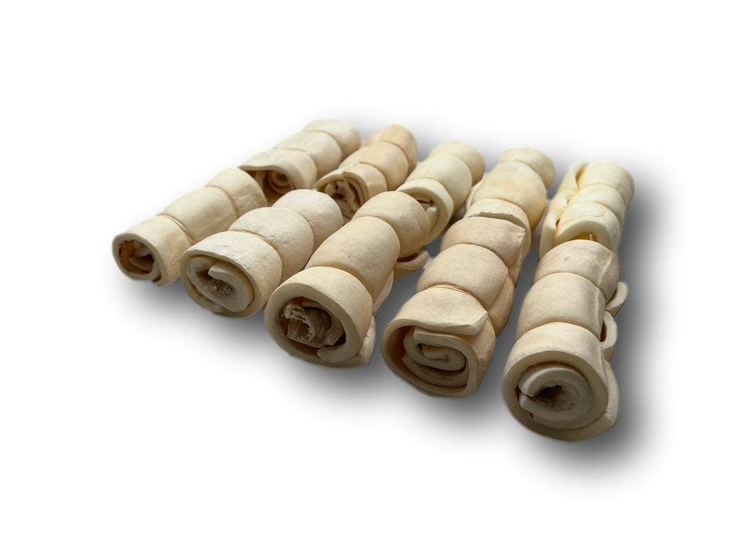 Healthy Dog Chews - Mini Cheek Rolls 3" Natural (BC03ROLL) - Single