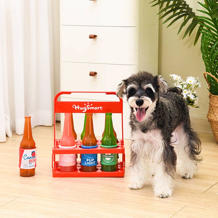 Hugsmart Products Inc - HugSmart Pet - Boozy Tailz | Heinecanine-TPR Rubber Dog Toy