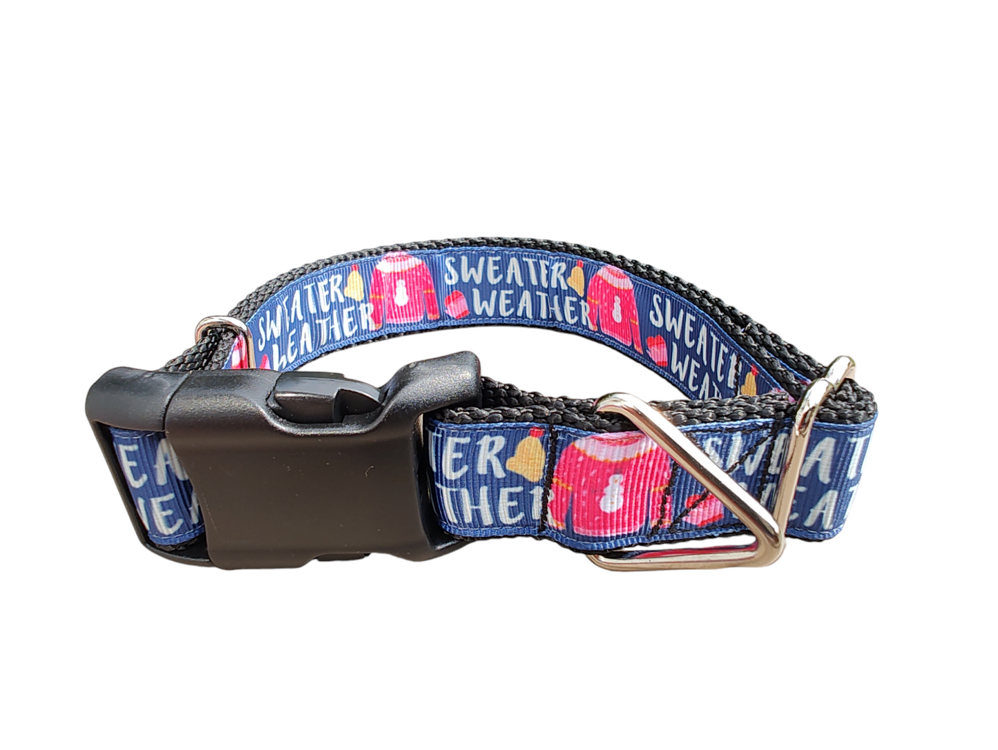 Sweater Weather Nylon Dog Collar - Doot's Pet LLC Collars For A Cause