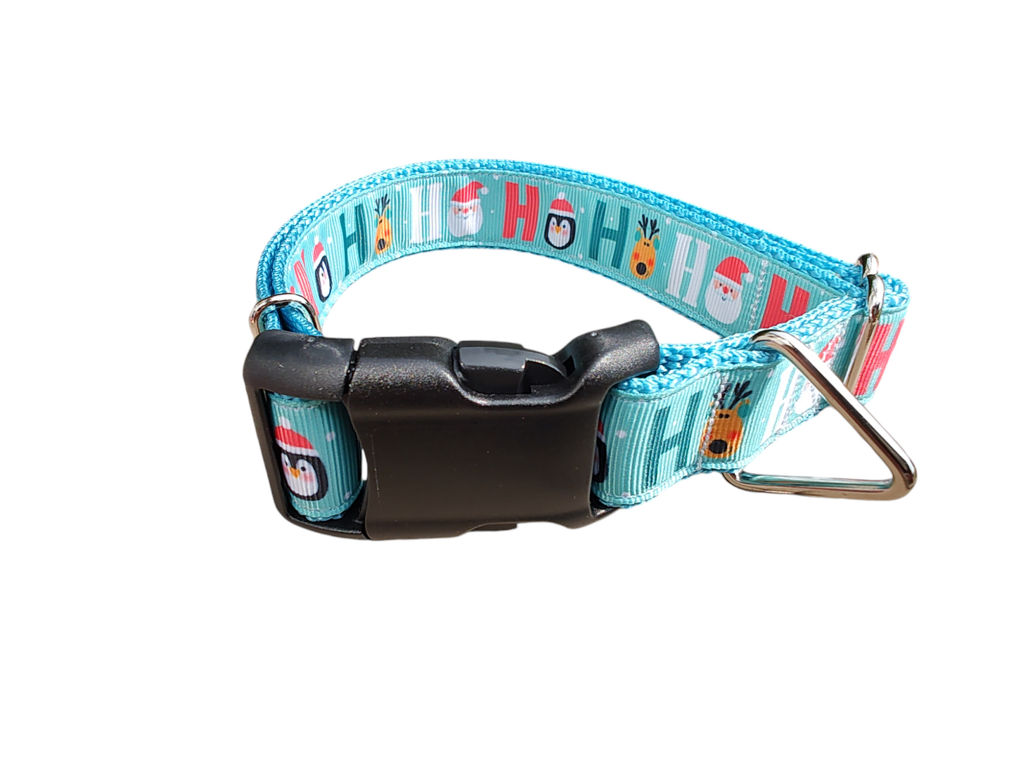 HO HO HO! Christmas Nylon Dog Collar - Doot's Pet LLC Collars For A Cause