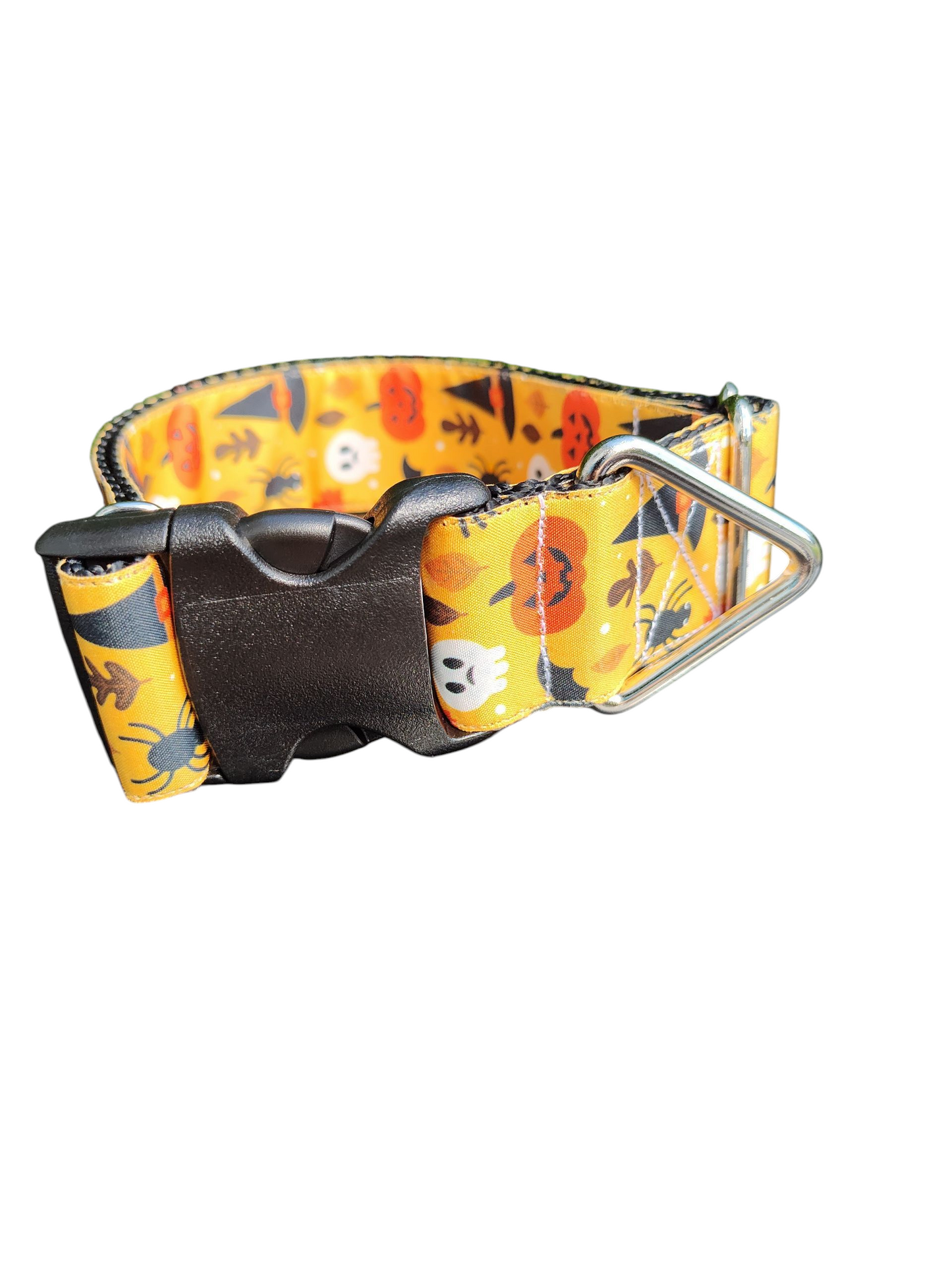 1.5" Wide Spooky Night Nylon Dog Collar