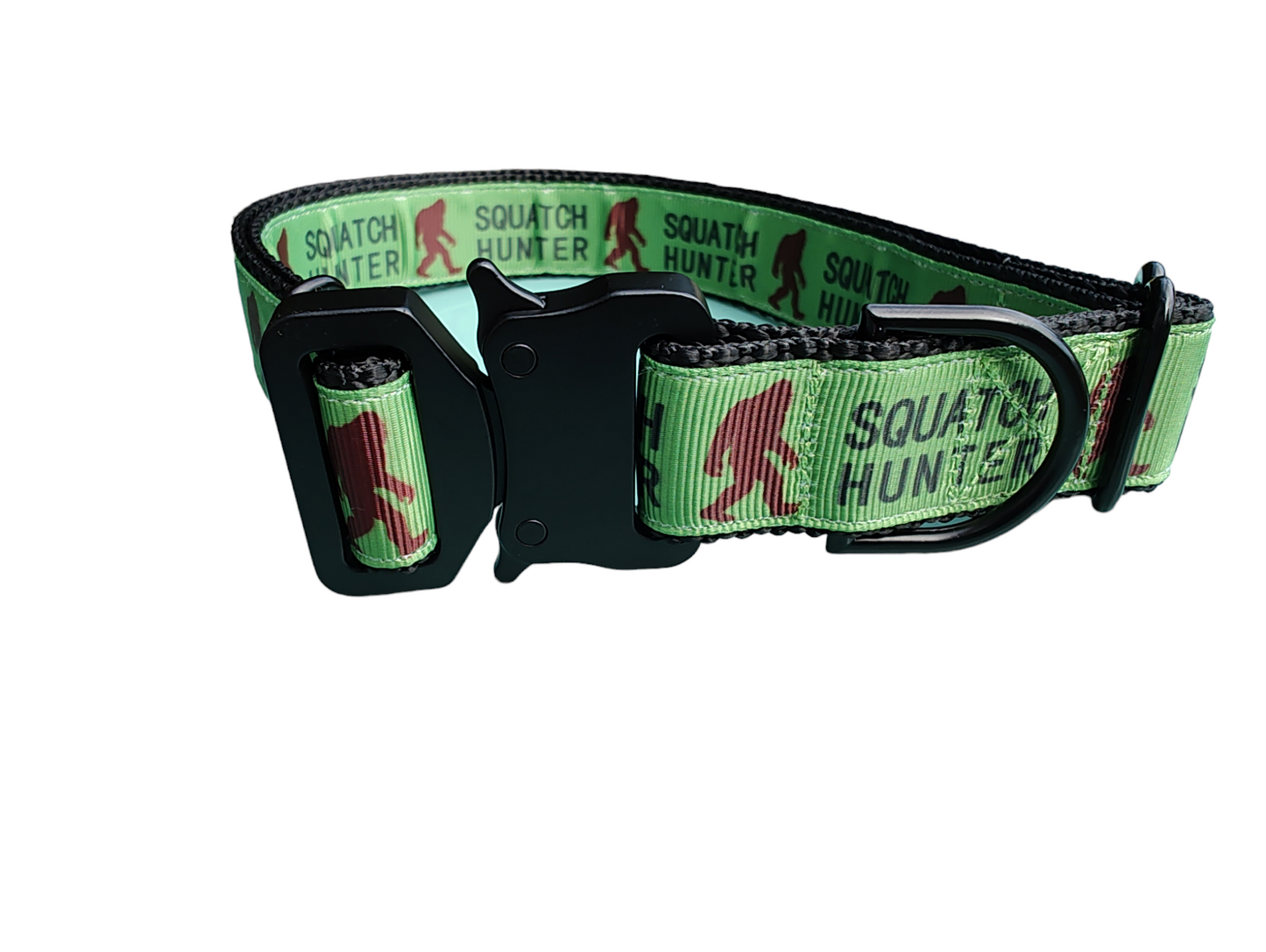 Squatch Hunter Nylon Dog Collar - Doot's Pet LLC Collars For A Cause