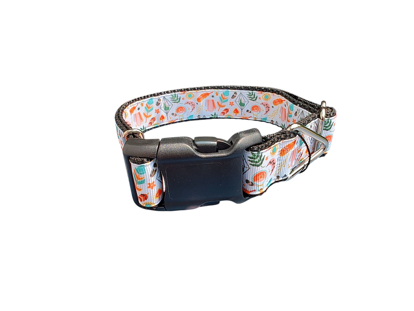 Feathers and Ferns Apothecary Nylon Dog Collar