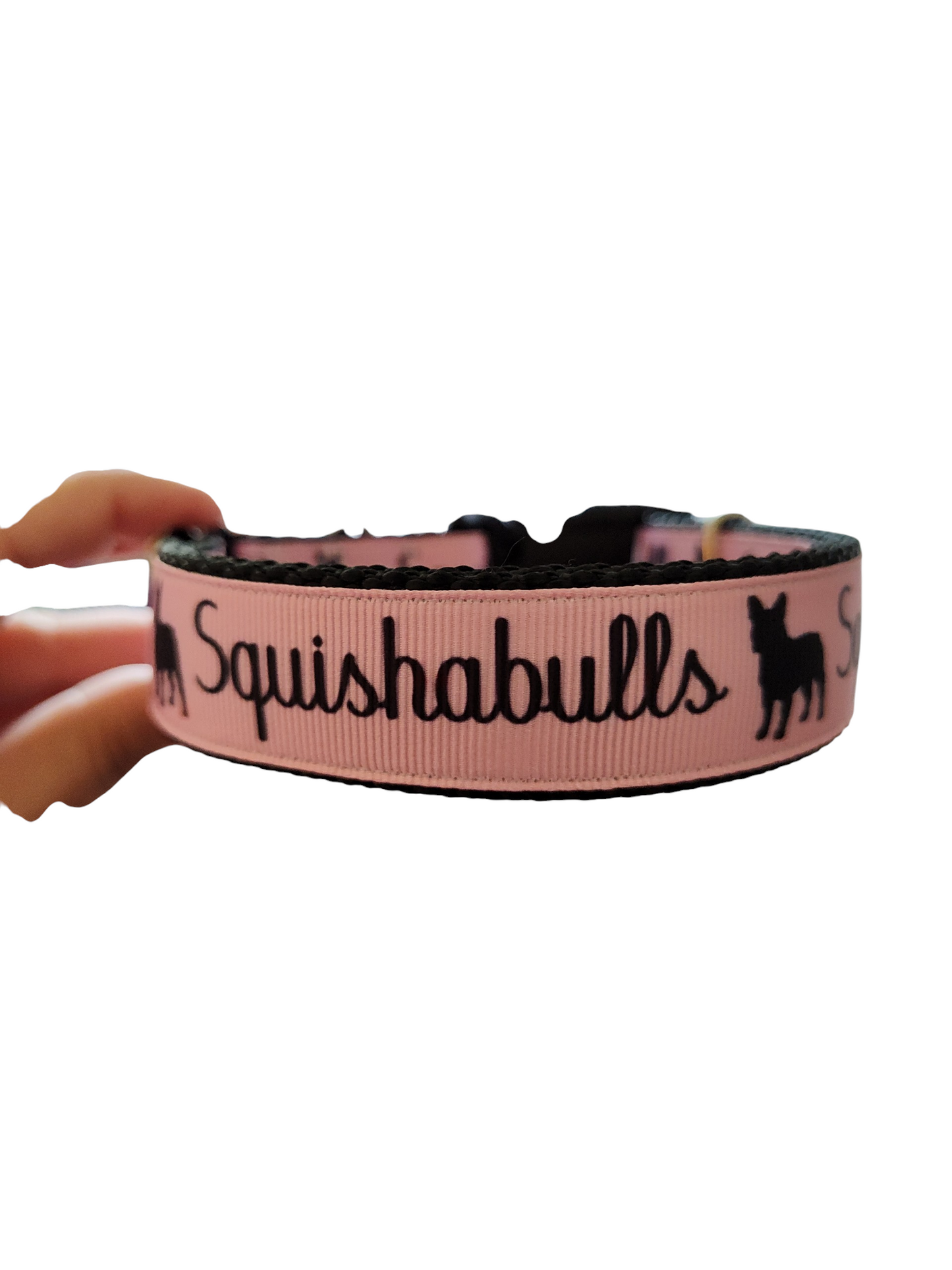 Squishabulls Nylon Dog Collar