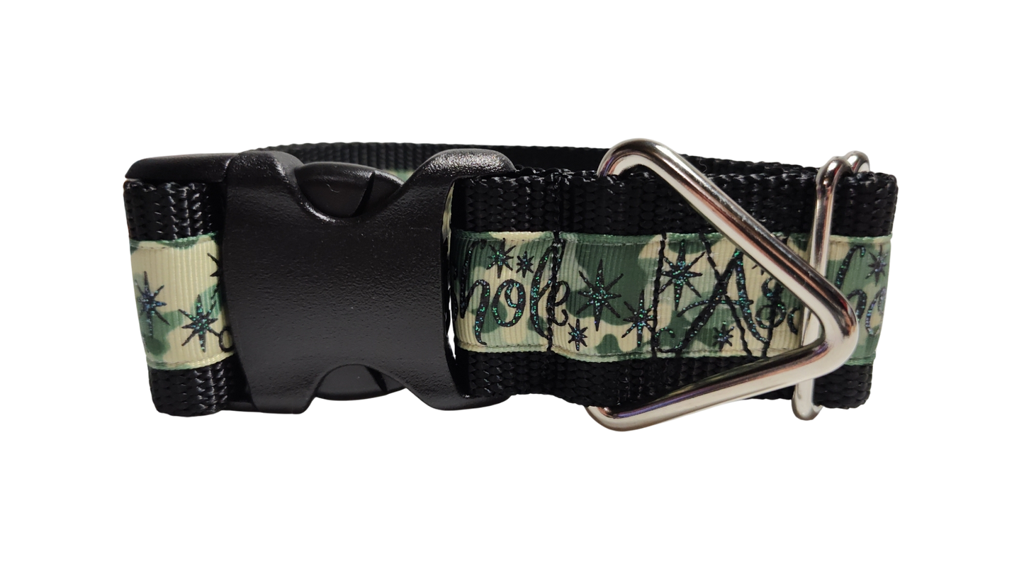 1.5" Asshole Camouflage Nylon Dog Collar